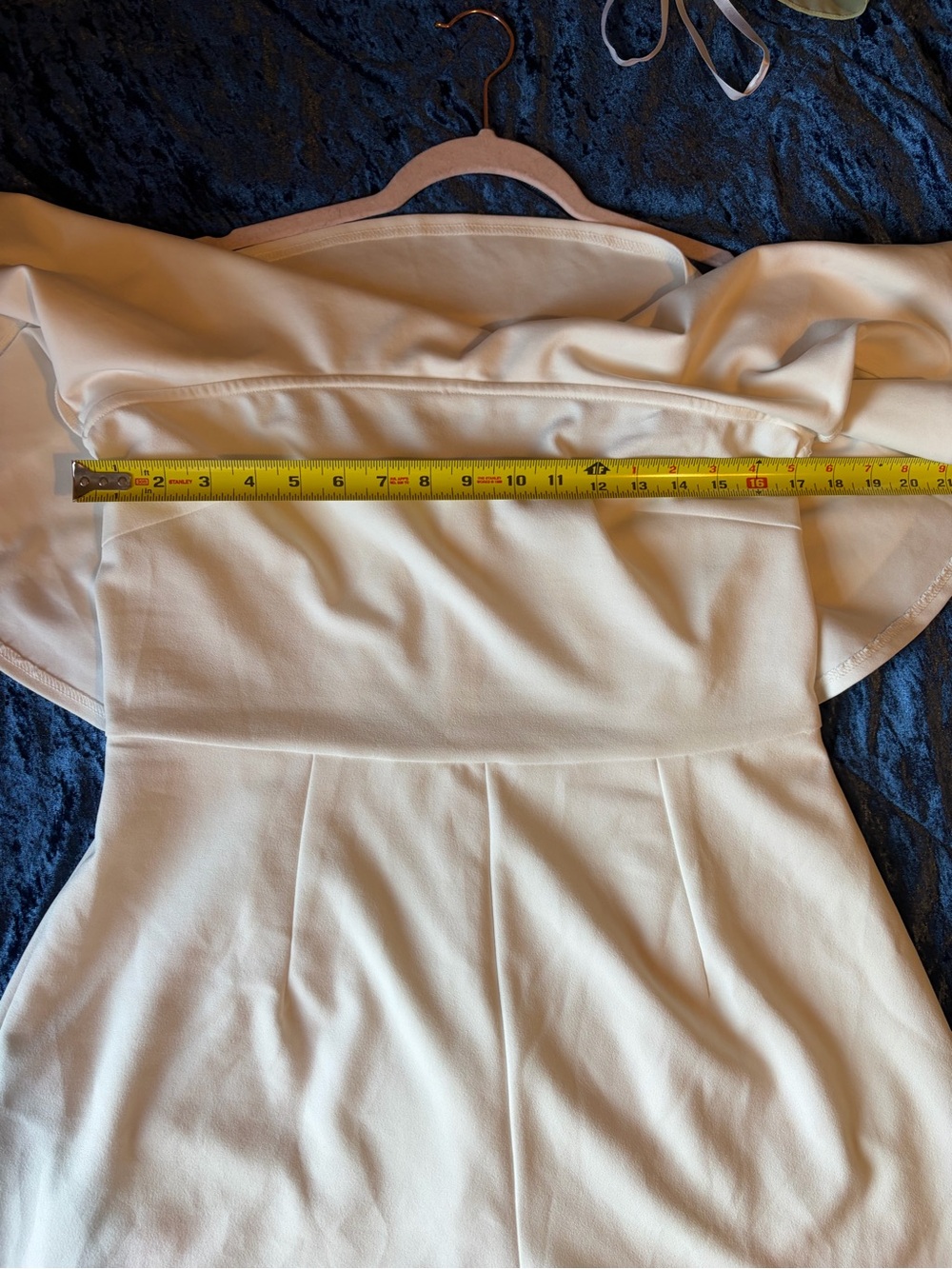 Lulu's White Strapless Ruffle Romper - Picture 4 of 6